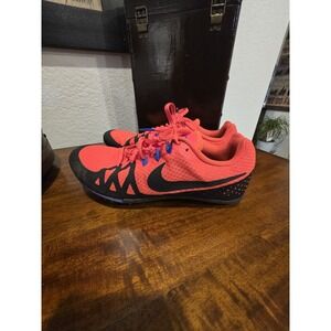 Women's Nike Zoom Rival Size 9 Solar Red, White &‎ Black